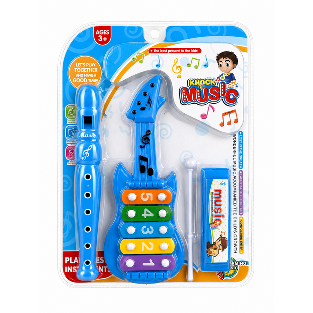 Knock Music instrumentų rinkinys vaikams