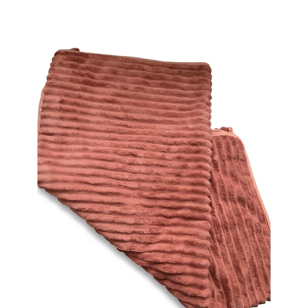 Rudos spalvos rankšluostis, 70 x 140 cm