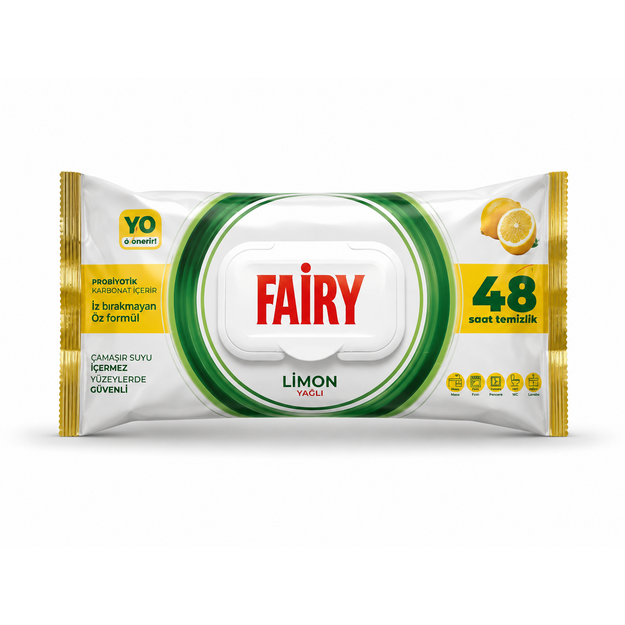 Fairy paviršių valymo servetėlės
