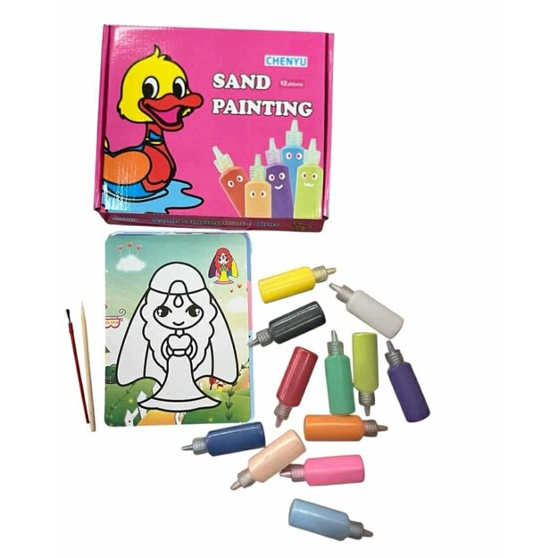 Smėlio piešimo rinkinys