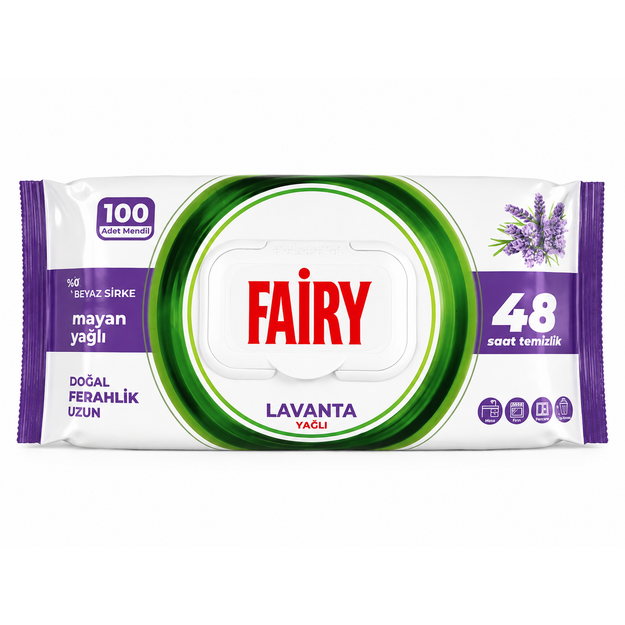 Fairy paviršių valymo servetėlės