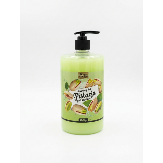 EKOLAN kreminis dušo gelis Pistacja