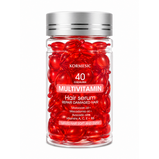 Multivitaminų serumas plaukams