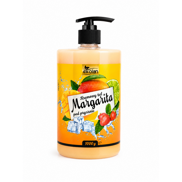 EKOLAN kreminis dušo gelis Margarita