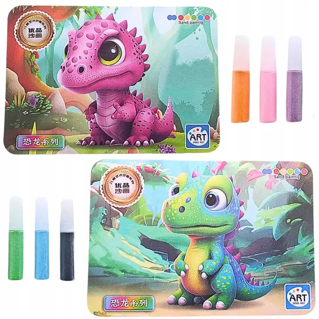 Smėlio piešimo rinkinys