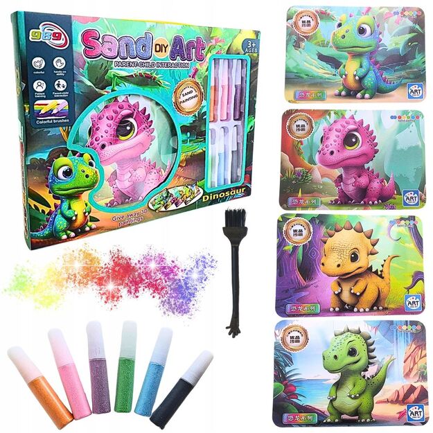 Smėlio piešimo rinkinys